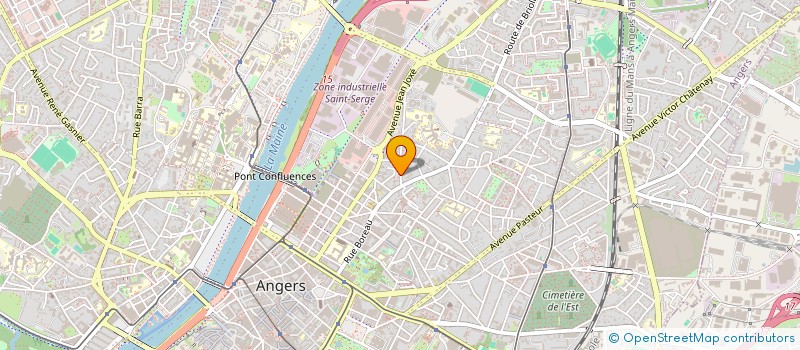 localisation de l'entreprise INDIVISION GROLLEAU à ANGERS