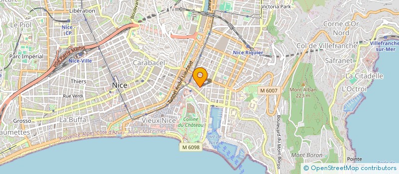 localisation de l'entreprise INDIVISION GRONDIN  NICE