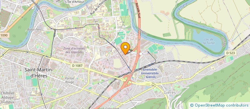 localisation de l'entreprise INDIVISION GROSSIER DIDIER ET ISABELLE  GIERES