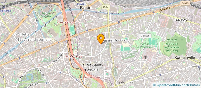 localisation de l'entreprise INDIVISION GRUNBERG à LE PRE-SAINT-GERVAIS