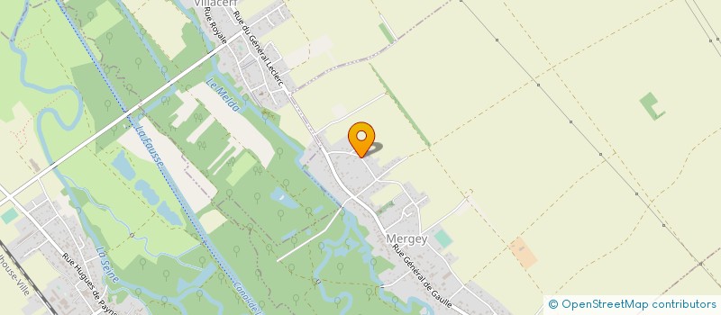 localisation de l'entreprise INDIVISION GRUYER HENRI  MERGEY
