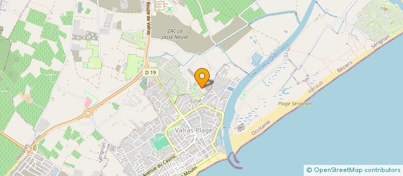 localisation de l'entreprise INDIVISION GUAIS à SERIGNAN