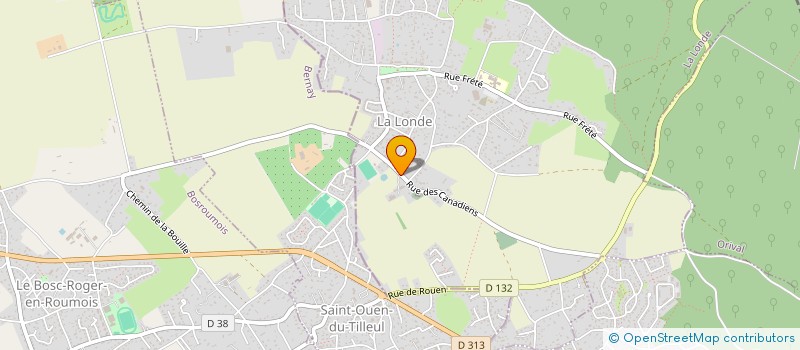 localisation de l'entreprise INDIVISION GUENET  LA LONDE