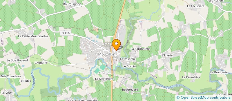 localisation de l'entreprise INDIVISION GUENICHON SOPHIE ET HERAULT SYLVAIN  MOUZILLON