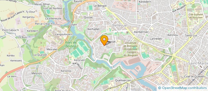 localisation de l'entreprise INDIVISION GUENNEUGUES à BREST
