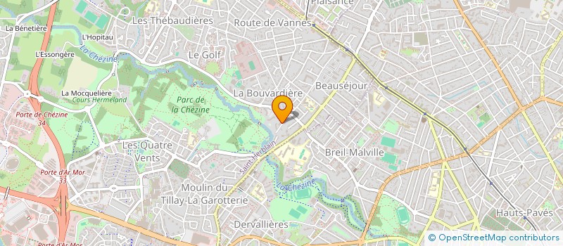 localisation de l'entreprise INDIVISION GUERIF  SAINT-HERBLAIN