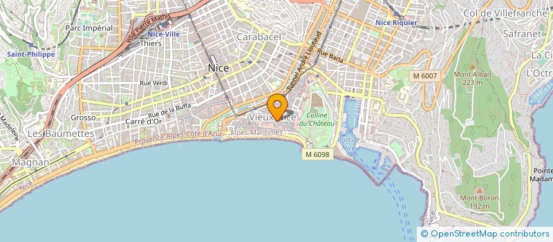 localisation de l'entreprise INDIVISION GUERIN à NICE