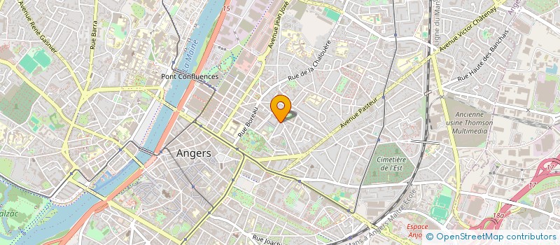 localisation de l'entreprise INDIVISION GUERIN à ANGERS