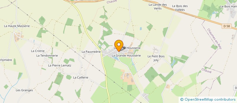 localisation de l'entreprise INDIVISION GUERIN BOU NOUAR  CHAUVE