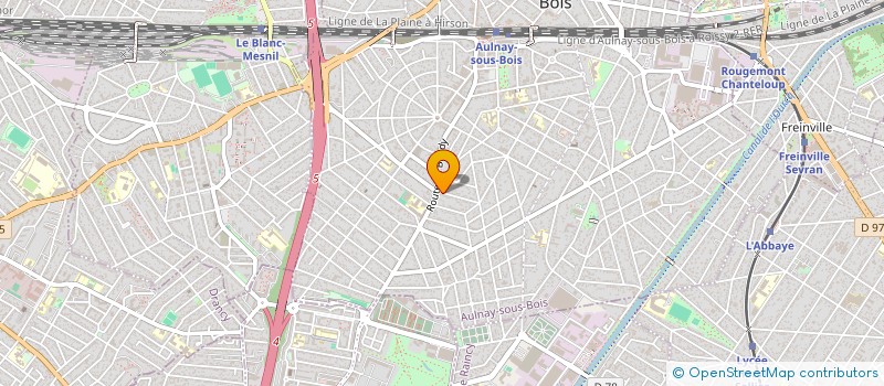 localisation de l'entreprise INDIVISION GUERINEL- DAUTIGNY à AULNAY-SOUS-BOIS
