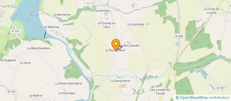 localisation de l'entreprise INDIVISION GUERRIER  SAINT-MARS-SUR-COLMONT