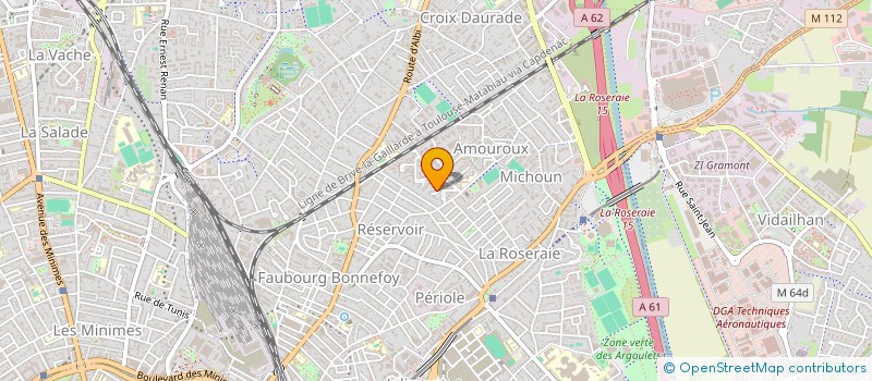 localisation de l'entreprise INDIVISION GUERRY - SIMIONI à TOULOUSE