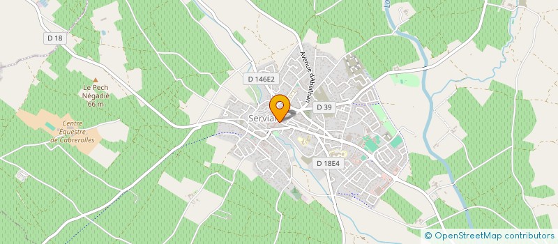 localisation de l'entreprise INDIVISION GUEVENOUX  COULOBRES