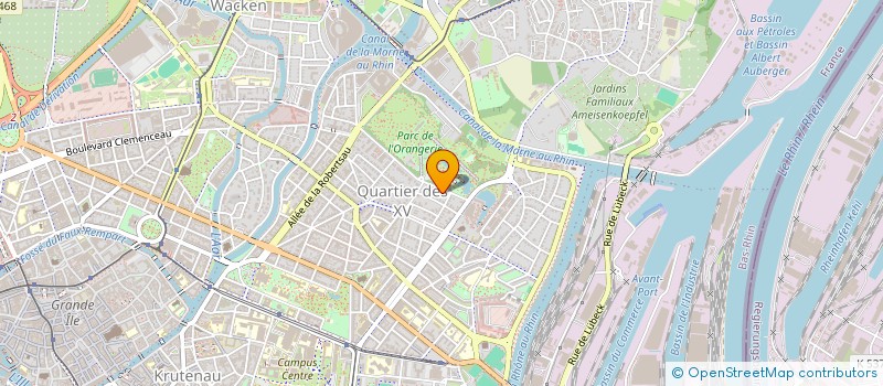 localisation de l'entreprise INDIVISION GUG à STRASBOURG