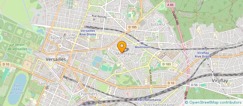 localisation de l'entreprise INDIVISION GUIBLET à VERSAILLES