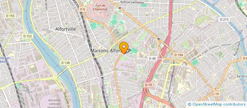 localisation de l'entreprise INDIVISION GUICHARD  MAISONS-ALFORT