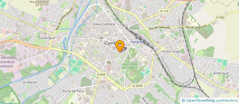 localisation de l'entreprise INDIVISION GUIDEZ  CAMBRAI