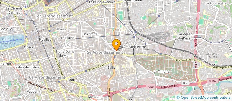 localisation de l'entreprise INDIVISION GUIDON à MARSEILLE