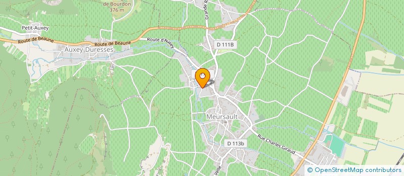 localisation de l'entreprise INDIVISION GUIDOT  MEURSAULT