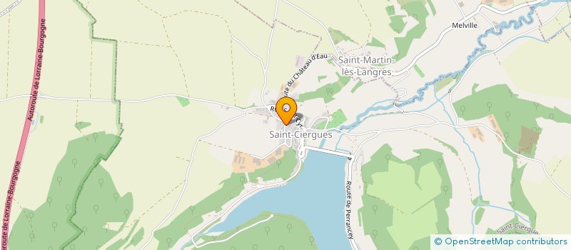 localisation de l'entreprise INDIVISION GUIDOT CATHERINE ET DUBOIS FREDERIC à SAINT-CIERGUES