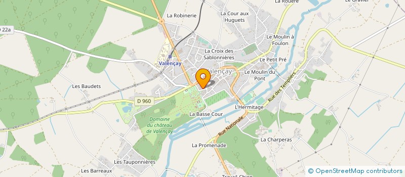 localisation de l'entreprise INDIVISION GUIGNARD à VALENCAY