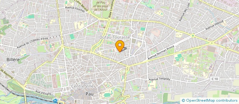localisation de l'entreprise INDIVISION GUIGNARD à PAU