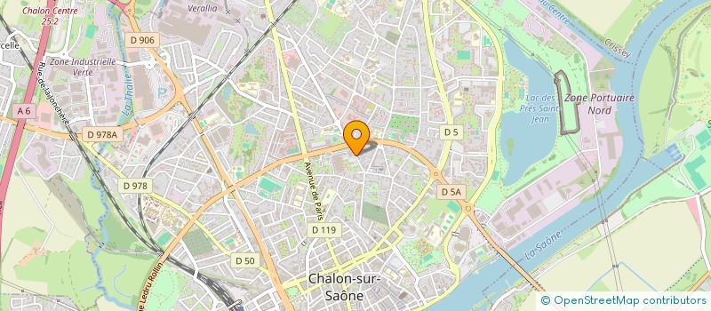 localisation de l'entreprise INDIVISION GUIGUE CANOVA  CHALON-SUR-SAONE