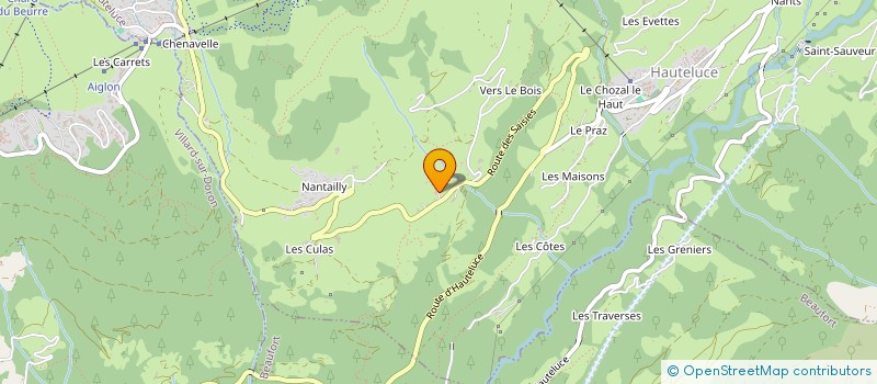 localisation de l'entreprise INDIVISION GUIGUET-DODE ROBIN ET MARIE  HAUTELUCE