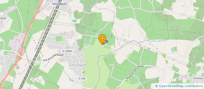 localisation de l'entreprise INDIVISION GUIL-JEANNET  GAURIAGUET