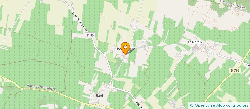 localisation de l'entreprise INDIVISION GUILBEAU à JUILLAC-LE-COQ