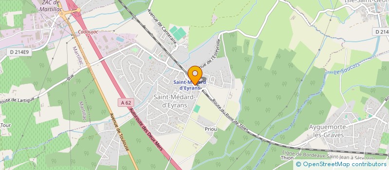 localisation de l'entreprise INDIVISION GUILHEMIN  SAINT-MORILLON