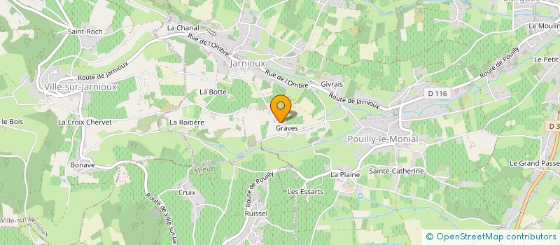 localisation de l'entreprise INDIVISION GUILLARD à PORTE-DES-PIERRES-DOREES