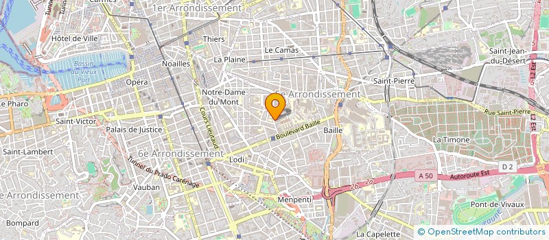 localisation de l'entreprise INDIVISION GUILLARD à MARSEILLE