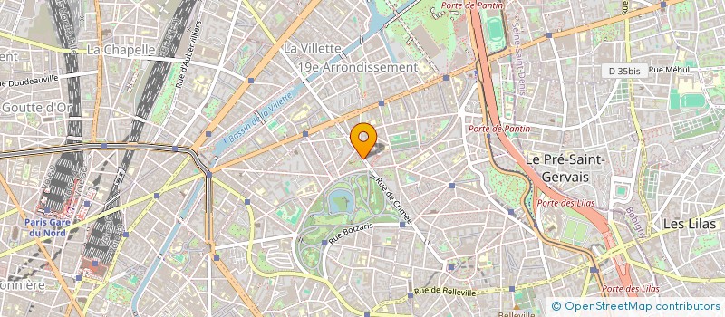 localisation de l'entreprise INDIVISION GUILLAUMAT CRIMEE LMNP  PARIS