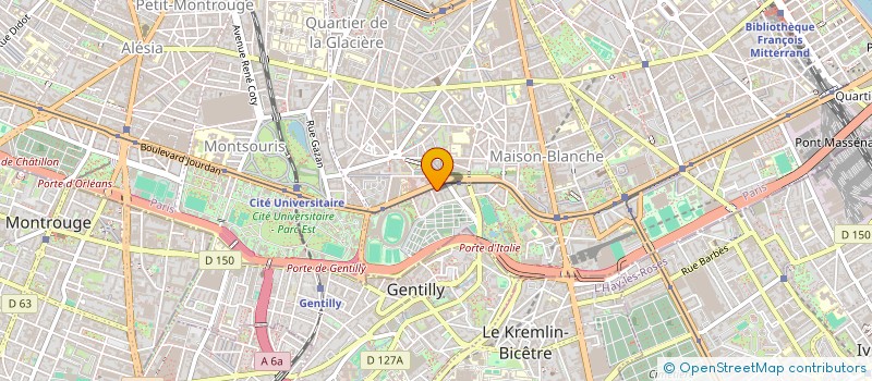 localisation de l'entreprise INDIVISION GUILLAUME  PARIS