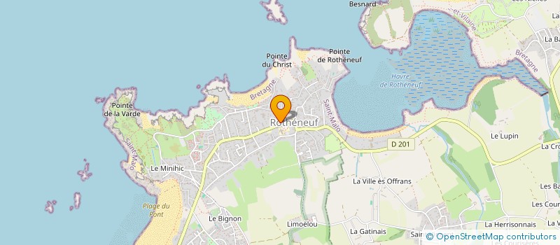 localisation de l'entreprise INDIVISION GUILLERM UNAL  SAINT-MALO