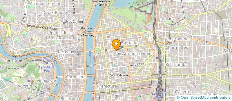 localisation de l'entreprise INDIVISION GUILLIEN  LYON