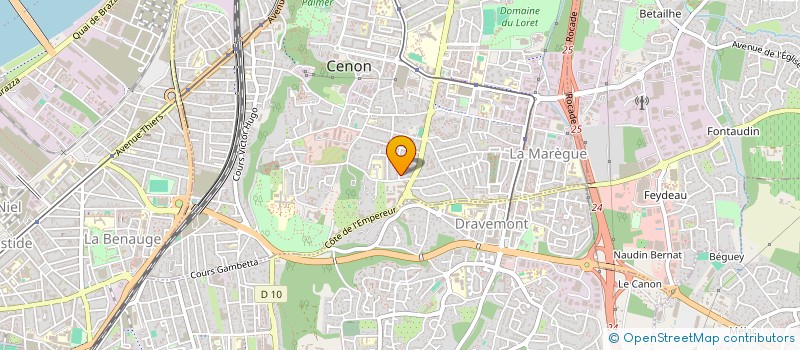 localisation de l'entreprise INDIVISION GUILLOCHON - PAPAIL  CENON