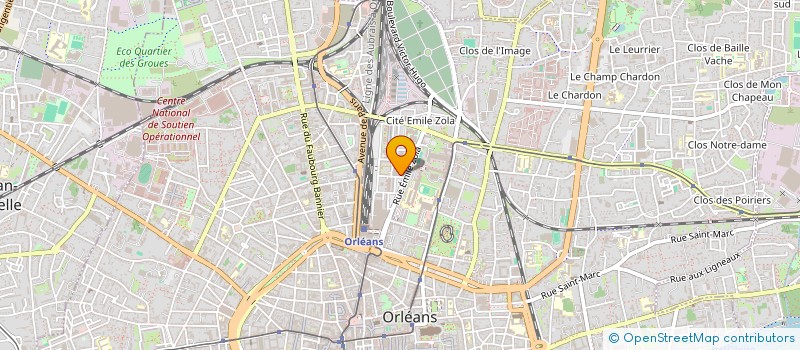 localisation de l'entreprise INDIVISION GUILLON-ROHRLICH  ORLEANS