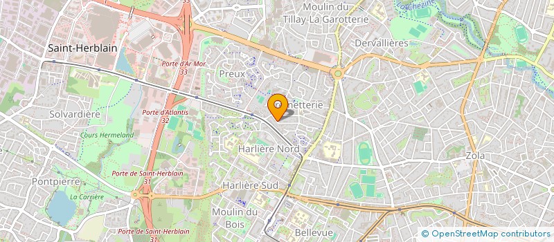 localisation de l'entreprise INDIVISION GUILLORE  SAINT-HERBLAIN