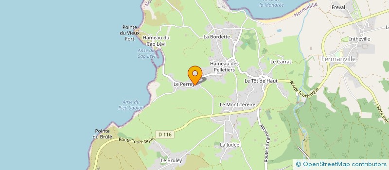 localisation de l'entreprise INDIVISION GUILLOTIN GUILLOTIN  FERMANVILLE