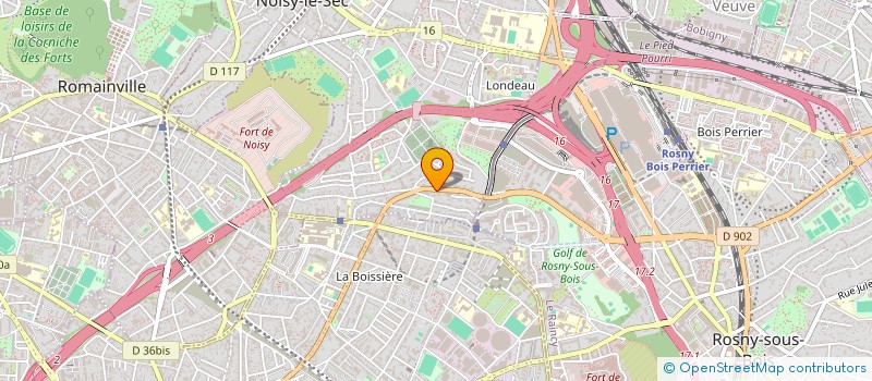 localisation de l'entreprise INDIVISION GUIMARD à NOISY-LE-SEC