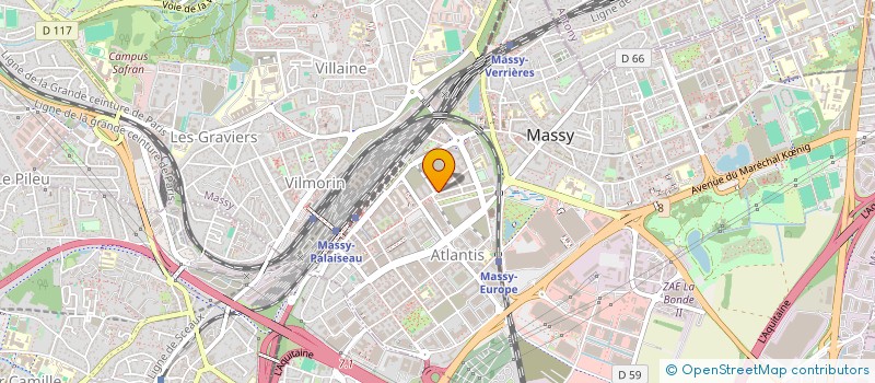 localisation de l'entreprise INDIVISION GUIMARD MASSY à MASSY
