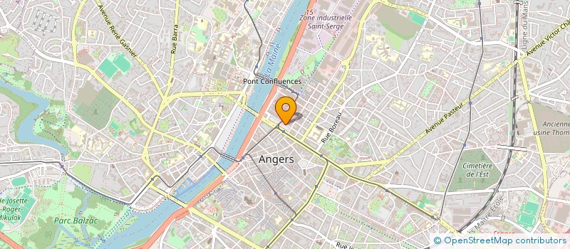 localisation de l'entreprise INDIVISION GUIMET MARION ET DENIS RODOLPHE à ANGERS