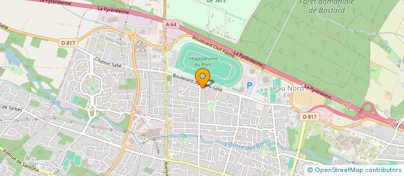 localisation de l'entreprise INDIVISION GUIMONT-BREVART à PAU