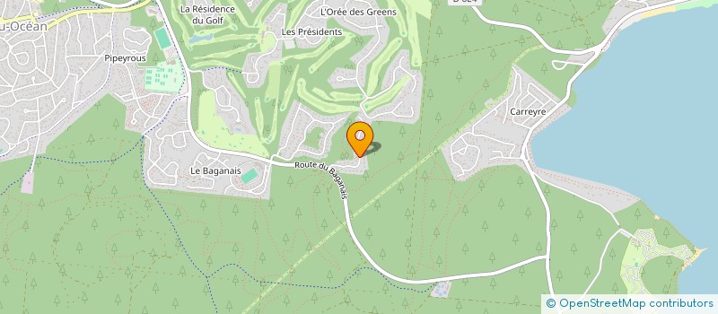 localisation de l'entreprise INDIVISION GUINARD  LACANAU