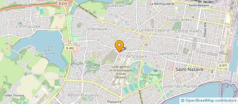 localisation de l'entreprise INDIVISION GUINCHE TEDDY ET LECLERC MARGAUX  SAINT-NAZAIRE