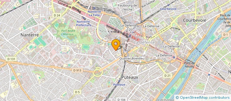 localisation de l'entreprise INDIVISION GUPTA GOEL  PUTEAUX