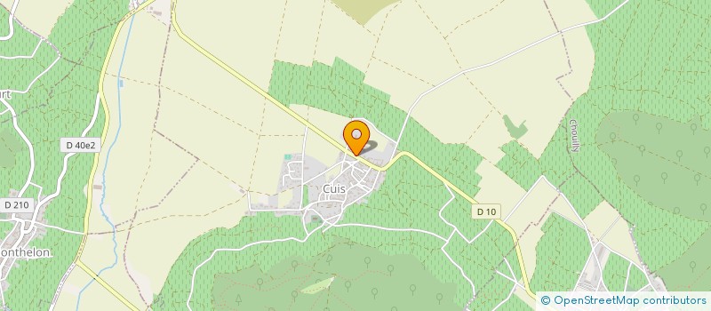 localisation de l'entreprise INDIVISION GUY BUFFRY  CUIS