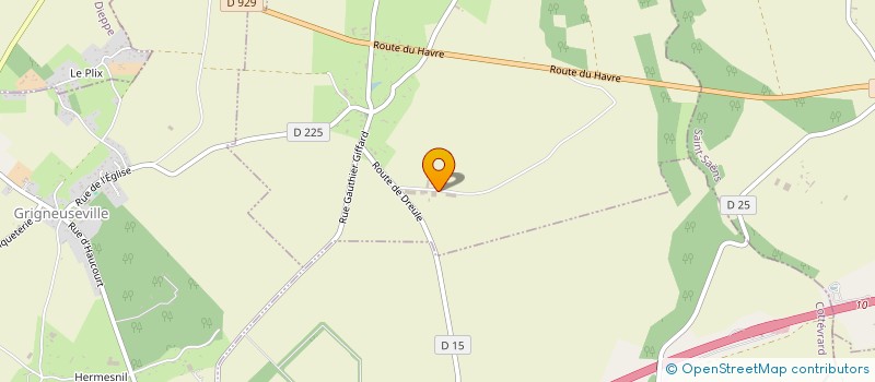 localisation de l'entreprise INDIVISION GUY ET PHILIPPE LEVESQUE  BEAUMONT-LE-HARENG